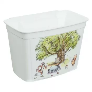 keeeper daugiafunkcė dėžė 4L Janek Winnie the Pooh, balta, 27 x 18 x 16,3 cm, sukraunama laikymo dėžė su dangteliu, be BPA plastikas