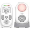 Chillax CB360 nešiojamas DECT garso kūdikio stebėjimo prietaisas, 120 kanalų, baltas