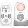 Chillax CB360 nešiojamas DECT garso kūdikio stebėjimo prietaisas, 120 kanalų, baltas
