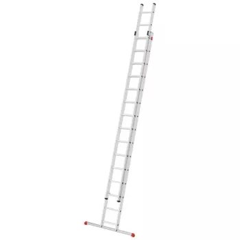 HAILO S80 ProfiStep duo kombinuotos kopėčios, aliuminės, 2x15 laiptelių, maks. apkrova 150 kg