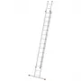 HAILO S80 ProfiStep duo kombinuotos kopėčios, aliuminės, 2x15 laiptelių, maks. apkrova 150 kg