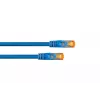 Kabelmeister RJ45 tinklo kabelis Cat.7 S/FTP, itin lankstus TPE apvalkalas, be halogenų, mėlynas, 0,25 m