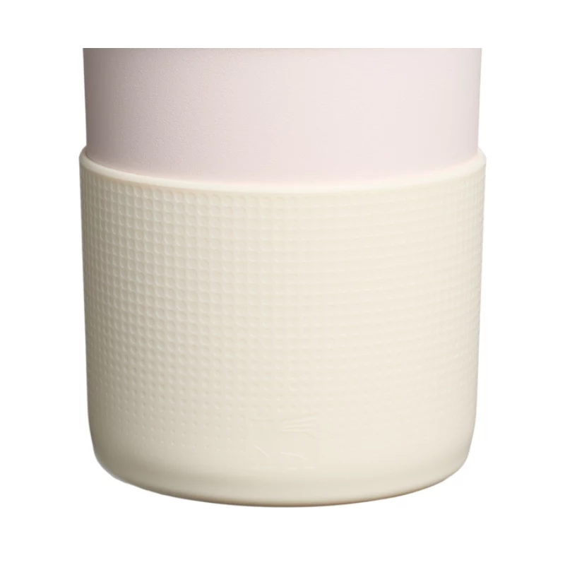 STANLEY The Quencher apsauginis silikoninis dugninis dangtelis ir šiaudelio antgalis, 1,18 l termo puodeliui, Light Cream
