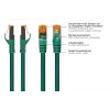 KABELMEISTER Cat.7 S/FTP tinklo kabelis, RJ45, TPE be halogenų, žalias, 0,25 m