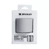 STANLEY 2 dalių apsauginių dangtelių ir šiaudelių antgalių rinkinys termo puodeliams 0,89L/0,59L The Quencher Boot + Straw Topper šviesiai pilkos spalvos