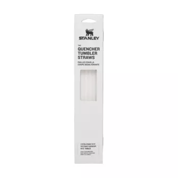 STANLEY šiaudelių rinkinys (4 vnt.) The Quencher Travel Tumbler 1,18L, permatomi, daugkartiniai, be BPA