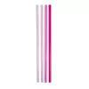 STANLEY šiaudelių rinkinys 4 vnt. The Quencher Travel Tumbler 1,18L rožinės spalvos