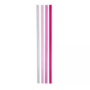 STANLEY šiaudelių rinkinys 4 vnt. The Quencher Travel Tumbler 1,18L rožinės spalvos
