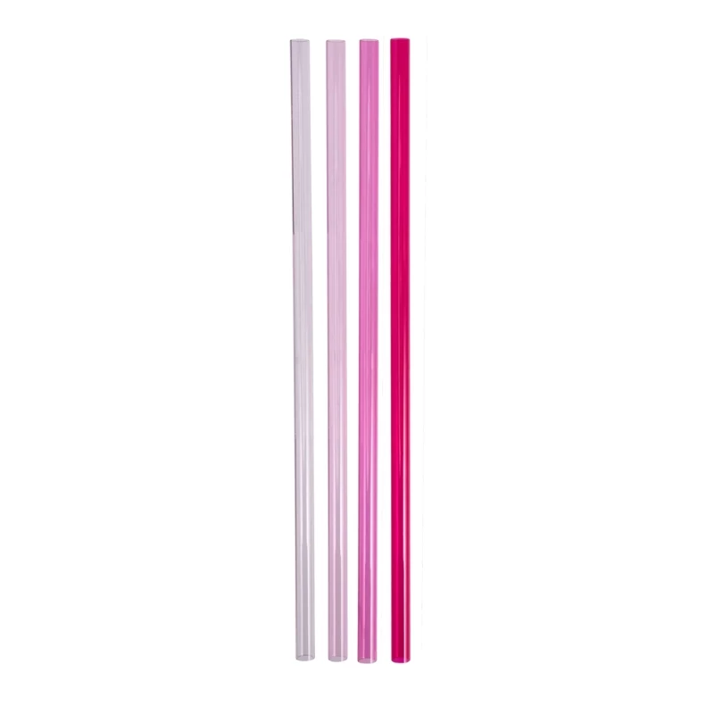 STANLEY šiaudelių rinkinys 4 vnt. The Quencher Travel Tumbler 1,18L rožinės spalvos
