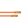 Kabelmeister RJ45 tinklo kabelis Cat. 7 S/FTP, TPE apvalkalas, be halogenų, oranžinis, 7,5 m