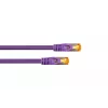 KABELMEISTER Cat.7 S/FTP tinklo kabelis, RJ45, TPE, be halogenų, violetinis, 0,5 m