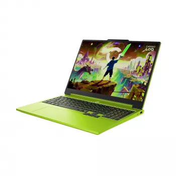 Lenovo LOQ 15 žaidimų nešiojamas kompiuteris - Ryzen 7 250, 15,3 inch WUXGA 165Hz, 16GB RAM, 512GB SSD, NVIDIA GeForce RTX 5070, Windows 11, žalias