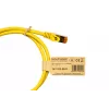 Kabelmeister RJ45 tinklo kabelis Cat.7, itin lankstus TPE apvalkalas, be halogenų, geltonas, 15m