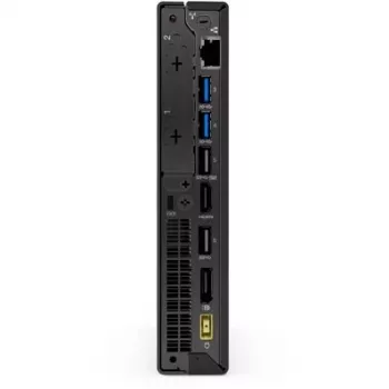 Atnaujintas Lenovo ThinkCentre M720q Tiny kompiuteris - Intel Core i5-8500T, 8GB DDR4, 256GB NVMe SSD, Windows 11 Pro, Wi-Fi 5, Bluetooth 5.0, Gigabit Ethernet, 1x USB-C, 5x USB-A, 2x DisplayPort, 1x HDMI