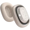 VONMÄHLEN Air Cushions ausinės AirPods Max, šampanės spalvos - aukštos kokybės baltojo proteino odos ir atminties putų keičiamos ausų pagalvėlės