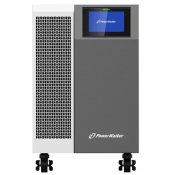 PowerWalker VFI 30K TAP PF1 3/3 BE Online dvigubos konversijos UPS, 30kVA/30kW, 3 fazių įėjimas/išėjimas, Tower, išorinės baterijos
