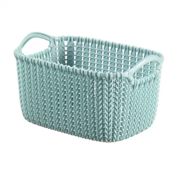 CURVER Knit XS stačiakampė 3L daiktadėžė, mėlyna, 25x18x14cm