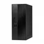 ASRock DeskSlim B760 Mini kompiuteris Barebone - Intel B760, LGA1700, DDR4 SO-DIMM, 2x M.2 PCIe Gen4, HDMI 2.1, DP 1.4, VGA, USB-C, Gigabit LAN, 1,92L, juodas