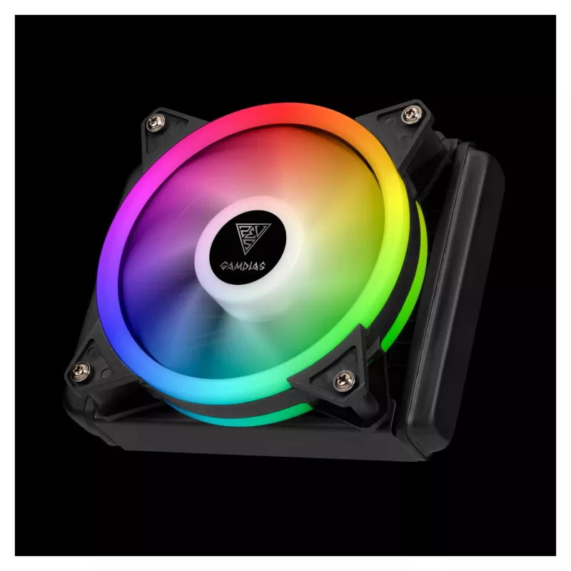 GAMDIAS Chione E2-120 Lite2 ARGB 120mm skysčių aušinimo sistema procesoriui