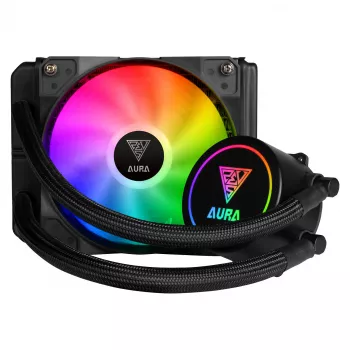 GAMDIAS Aura GL120 120mm ARGB AIO skysčių aušintuvas CPU 16321-01600-30000-G