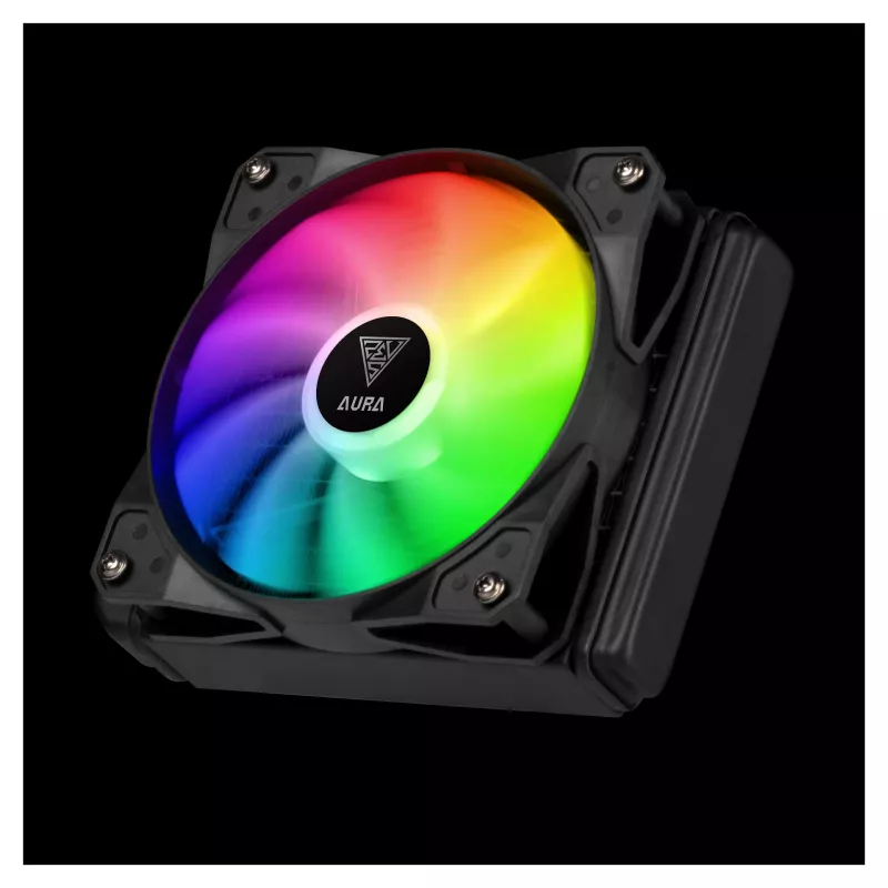 GAMDIAS Aura GL120 120mm ARGB AIO skysčių aušintuvas CPU 16321-01600-30000-G
