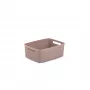 CURVER Basket Jute S 5L 27x20x11cm Pink - Natural Jute Storage Basket