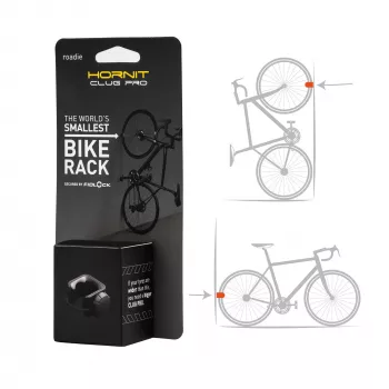 Hornit CLUG PRO Roadie Black S 7761RCP - 23mm-32mm (1-1.25) dviračio laikiklis