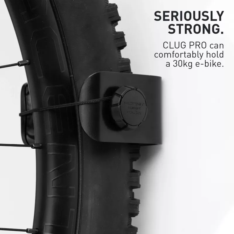 Hornit CLUG PRO MTB Plus dviračių laikymo sistema - juoda, XXL (tinka 2,3 inch-3,3 inch padangoms) 7765PCP