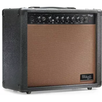 Stagg S20AAR 20W akustinės gitaros kombo stiprintuvas su reverb efektu