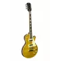 Stagg SEL-STD GOLD elektrinė gitara - auksinė viršus