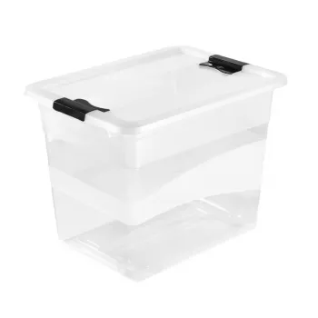keeeper Crystalbox Cornelia dėžė su dangčiu, 24 L, permatoma, 39,5 x 29,5 x 30 cm