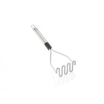 LEIFHEIT ProLine bulvių trintuvas 103032 – 18/10 nerūdijantis plienas, ergonomiška juoda rankena, galima plauti indaplovėje, 285 mm