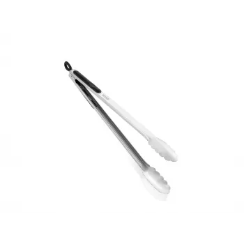LEIFHEIT Virtuvės ir grilio žnyplės 41cm nerūdijantis plienas su fiksavimo mechanizmu