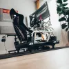 Oplite Cockpit Chassis R8 Fury White Racing Simuliatoriaus Rėmas