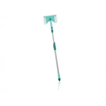 LEIFHEIT plytelių ir vonios šepetys su teleskopiniu kotu 93-150 cm Bath Cleaner Micro Duo