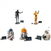 LEGO Star Wars droidų rinkinys (BB-8, R2-D2, BB-9E) – valdomi išmaniąja programėle