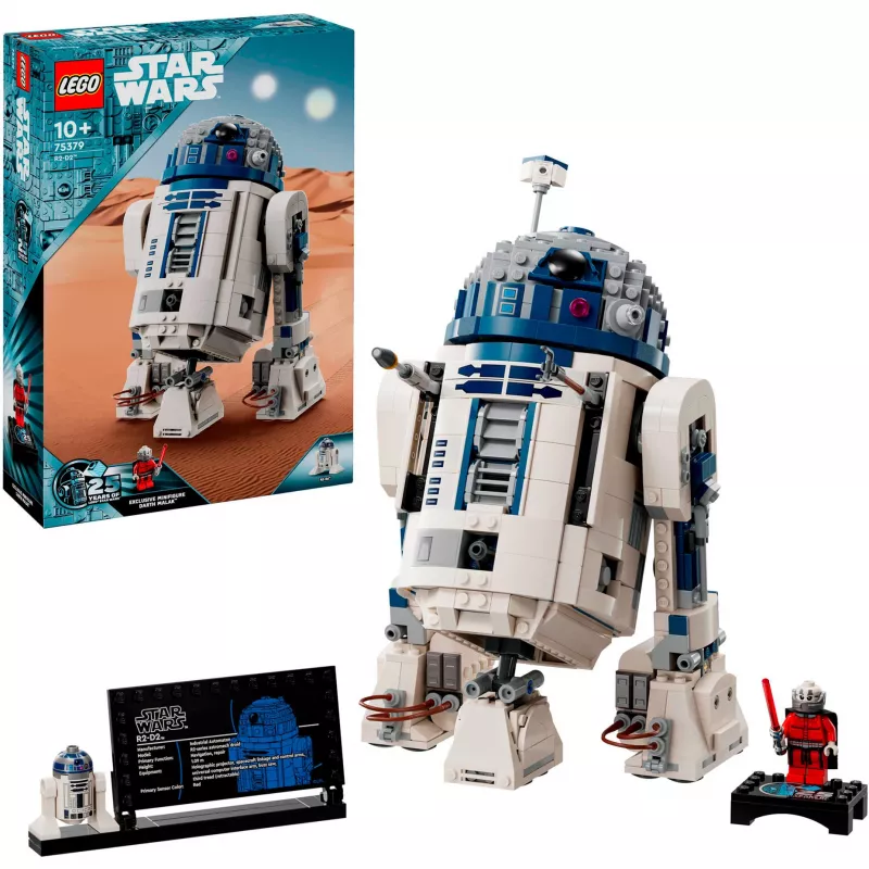 LEGO Star Wars droidų rinkinys (BB-8, R2-D2, BB-9E) – valdomi išmaniąja programėle