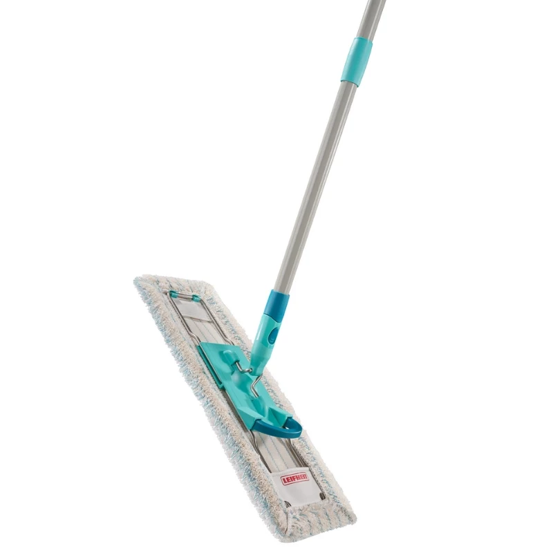 Leifheit Profi XL Cotton Plus grindų šluostės antgalis su sulankstoma rankena, 42 cm