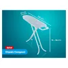 LEIFHEIT Lyginimo lenta Classic M Compact 120x38cm su medvilniniu užvalkalu ir fiksuotu lygintuvo laikikliu