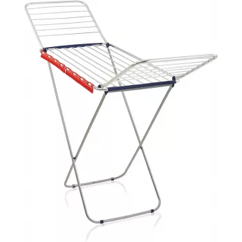 LEIFHEIT Classic Tumble Dryer Siena 200 Easy Aluminium - 20 m skėtinė drabužių džiovykla, sidabrinė/pilka
