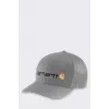 Carhartt Rugged Flex Oakland Cap Asphalt – tampri medvilnė beisbolo kepurė su FastDry prakaito juosta