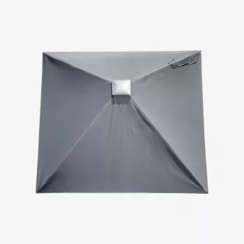 LEIFHEIT Roof LinoProtect 400 skėtinė drabužių džiovykla su apsauginiu stogu, 40 m džiovinimo ilgis, 4 virvės, aliuminio rėmas, sidabrinė/pilka