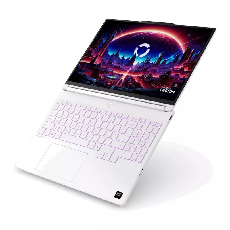 Lenovo Legion 5 15AGP11 nešiojamas kompiuteris su Ryzen AI 7 450, 15,3 inch WQXGA OLED 165Hz, 16GB DDR5 5600, SSD512, GeForce RTX 5060 8GB, WiFi 7+BT, kamera 5MP+IR, 80Wh, be OS, Glacier White