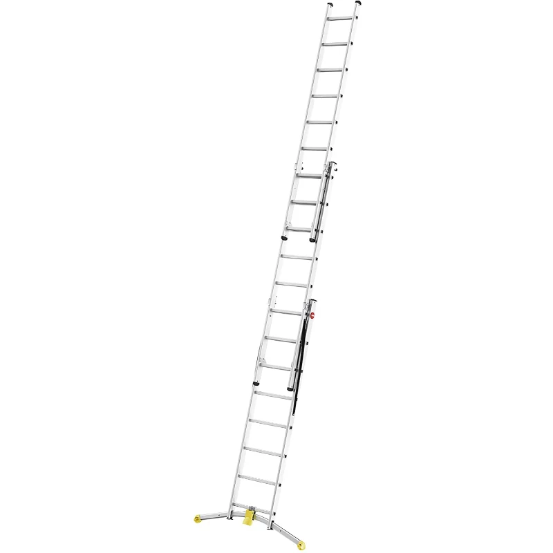 HAILO Kombinuotos kopėčios HobbyLOT aliumininės 2x8 + 1x9 laipteliai