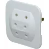 Kopp 174902005 Euro šakutė Type C, balta, 2.5 A, 250 V, varžtiniai gnybtai, savaiminis surinkimas