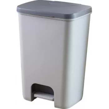 CURVER Pedal Bucket Essentials 40L pilkos/tamsiai pilkos spalvos