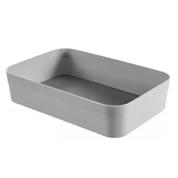 CURVER Infinity Recycled XL dėklas 23x15x5 cm, pilkas