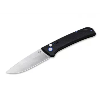 Böker Plus FRND Silver sulankstomas peilis D2 plieno ašmenimis, Frame Lock užraktu, EDC
