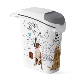 CURVER Pets Life šunų maisto laikymo konteineris 10kg 23L hermetiškas plastikinis