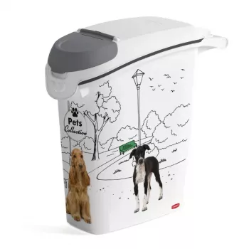 CURVER Pets Life šunų maisto laikymo konteineris 10kg 23L hermetiškas plastikinis